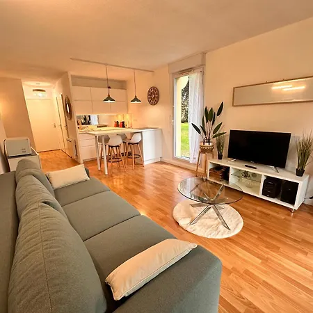 公寓 Superbe T2 Moderne Vue Sur Parc 卡布勒通