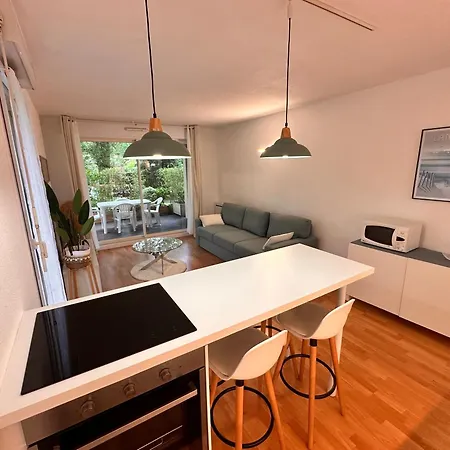 公寓 Superbe T2 Moderne Vue Sur Parc 卡布勒通